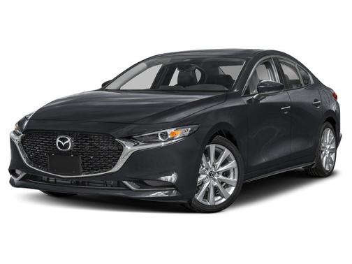 Deep Crystal Blue Mica 2026 Mazda Mazda3 FWD w/Preferred Package