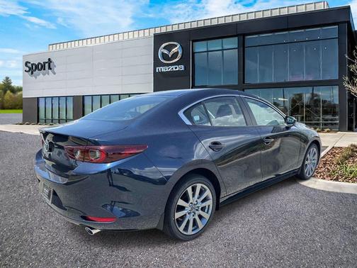 Deep Crystal Blue Mica 2026 Mazda Mazda3 FWD w/Preferred Package