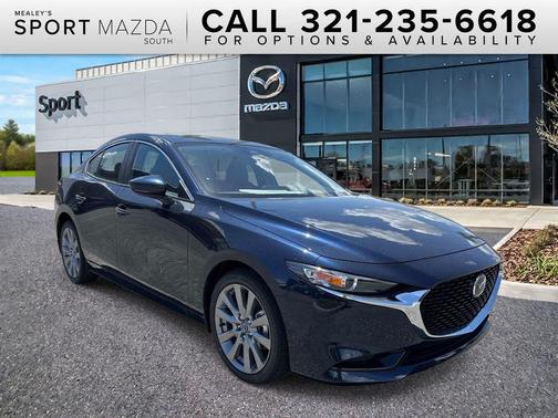 Deep Crystal Blue Mica 2026 Mazda Mazda3 FWD w/Preferred Package