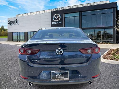 Deep Crystal Blue Mica 2026 Mazda Mazda3 FWD w/Preferred Package