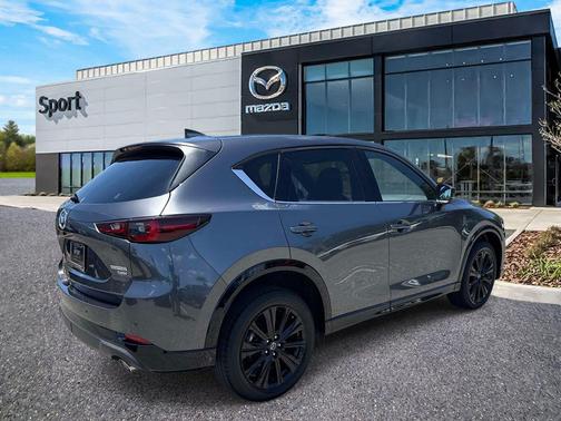 Machine Gray Metallic 2025 Mazda CX-5 2.5 Turbo Premium