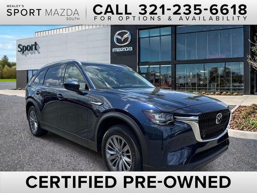 Deep Crystal Blue Mica 2025 Mazda CX-90 3.3 Turbo Preferred