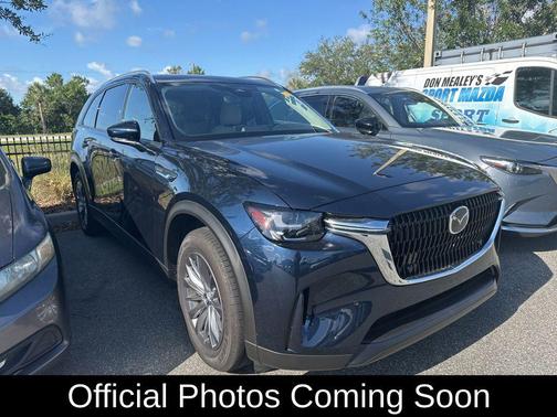 Deep Crystal Blue Mica 2025 Mazda CX-90 3.3 Turbo Preferred