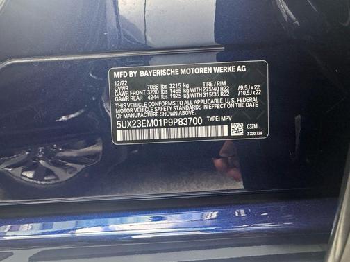 2023 BMW X7 xDrive40i