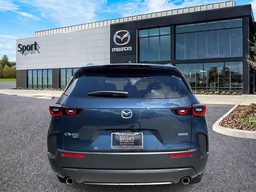 Ingot Blue Metallic 2025 Mazda CX-50 Hybrid Preferred Package