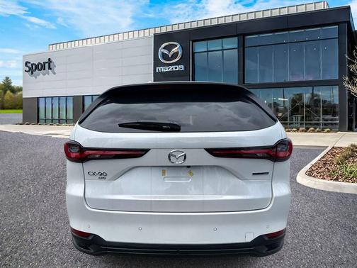 Rhodium White Premium 2026 Mazda CX-90 PHEV Preferred