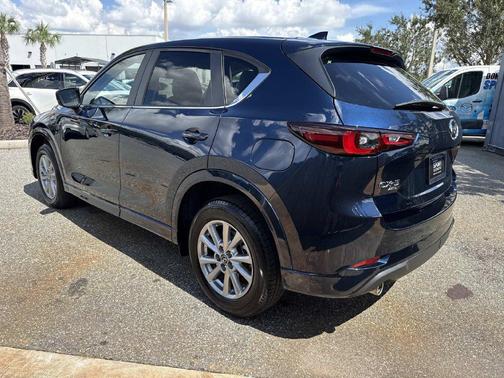 Deep Crystal Blue Mica 2025 Mazda CX-5 2.5 S Preferred Package
