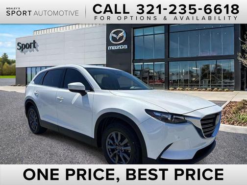 Snowflake White Pearl Mica 2021 Mazda CX-9 Touring