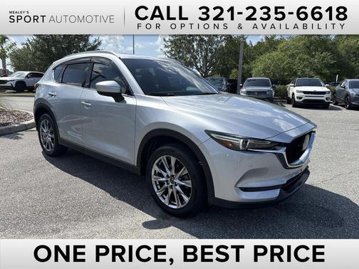 Sonic Silver Metallic 2019 Mazda CX-5 Signature