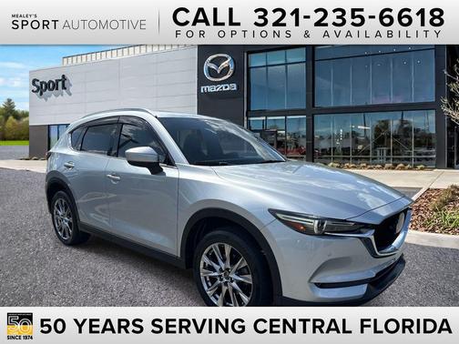 Sonic Silver Metallic 2019 Mazda CX-5 Signature
