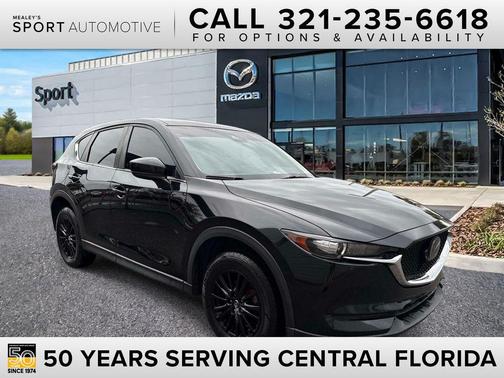 Jet Black Mica 2021 Mazda CX-5 Sport