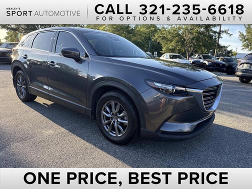 Machine Gray Metallic 2021 Mazda CX-9 Touring