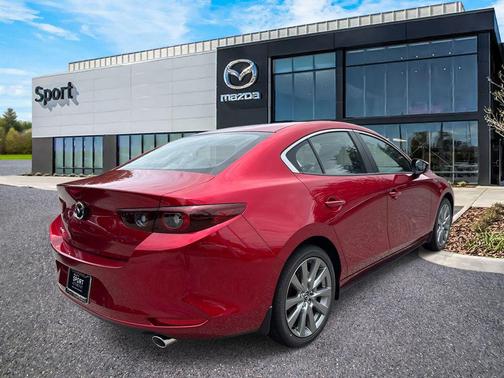 Soul Red Crystal Metallic 2026 Mazda Mazda3 FWD w/Preferred Package