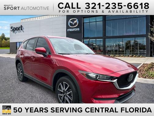 Soul Red Crystal Metallic 2018 Mazda CX-5 Touring