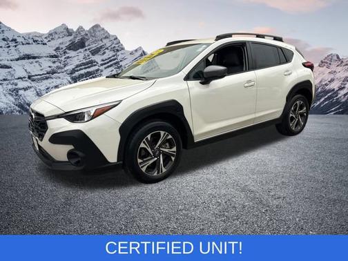 Crystal White Pearl 2024 Subaru Crosstrek Premium