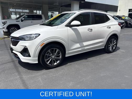 White Frost Tricoat 2023 Buick Encore GX Select
