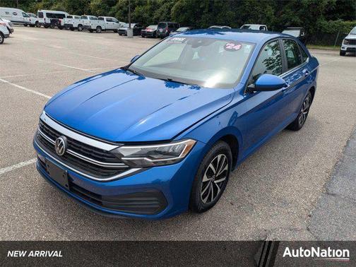 Rising Blue Metallic 2024 Volkswagen Jetta 1.5T S