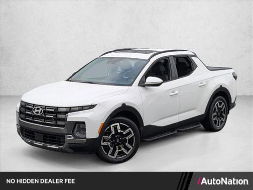 Atlas White 2025 Hyundai SANTA CRUZ Limited