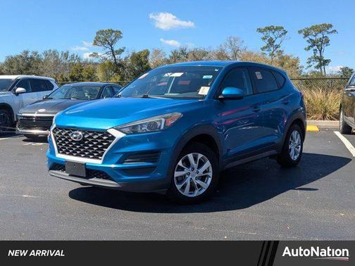Aqua Blue 2019 Hyundai TUCSON SE