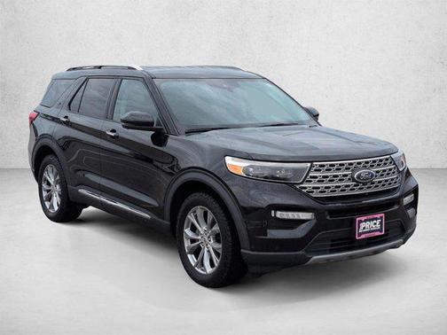Agate Black Metallic 2021 Ford Explorer Limited