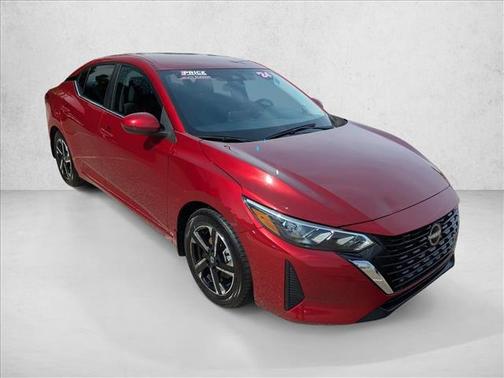 Scarlet Ember Tintcoat 2024 Nissan Sentra SV