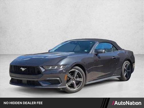 Dark Matter Gray Metallic 2024 Ford Mustang EcoBoost Premium