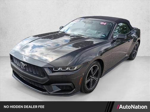 Dark Matter Gray Metallic 2024 Ford Mustang EcoBoost Premium