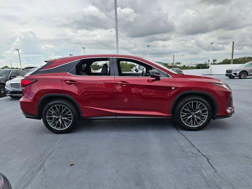 Matador Red Mica 2022 Lexus RX 350 F SPORT Handling
