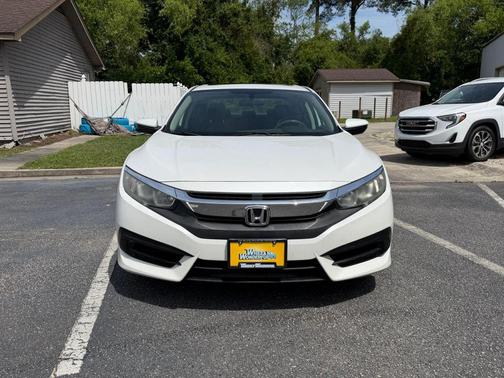 White 2016 Honda Civic EX