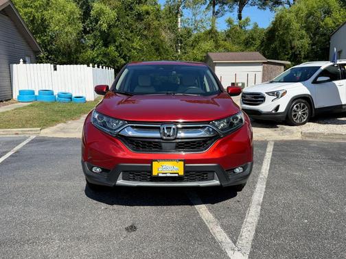 Red 2019 Honda CR-V EX-L