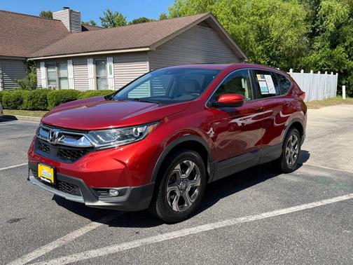 Red 2019 Honda CR-V EX-L