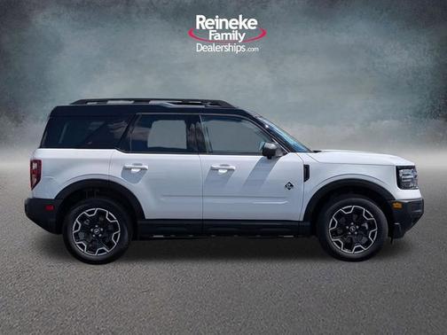 OXFORD WHITE 2025 Ford Bronco Sport OUTER BANKS
