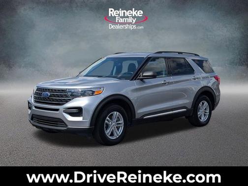 ICONIC SILVER METALLIC 2023 Ford Explorer XLT