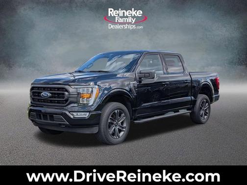 AGATE BLACK METALLIC 2023 Ford F-150 XLT