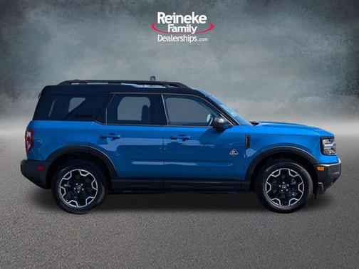 VELOCITY BLUE METALLIC 2025 Ford Bronco Sport OUTER BANKS