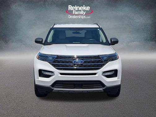 STAR WHITE MET TRI-COAT 2023 Ford Explorer XLT