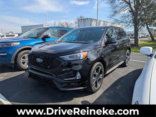 AGATE BLACK METALLIC 2023 Ford Edge ST