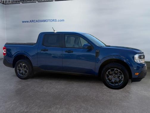 Atlas Blue Metallic 2023 Ford Maverick XLT