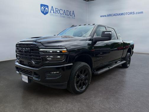Diamond Black Crystal Pearlcoat 2025 RAM 2500 Laramie Mega Cab 4x4 6'4' Box