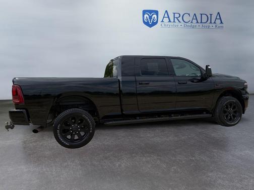 Diamond Black Crystal Pearlcoat 2025 RAM 2500 Laramie Mega Cab 4x4 6'4' Box