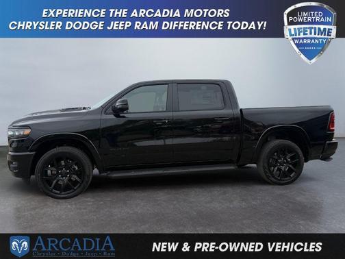 Diamond Black Crystal Pearlcoat 2027 RAM 1500 Laramie
