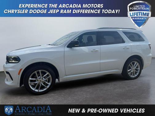White Knuckle Clearcoat 2024 Dodge Durango GT Plus
