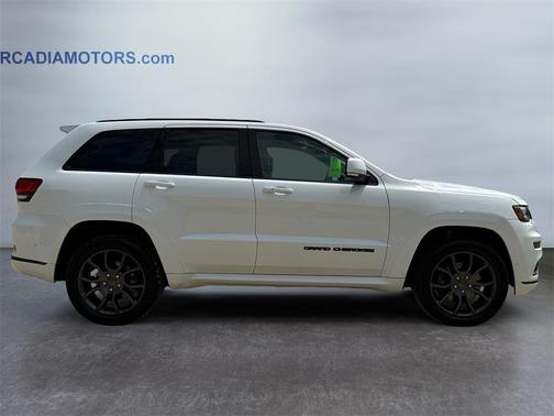 Bright White Clearcoat 2021 Jeep Grand Cherokee High Altitude