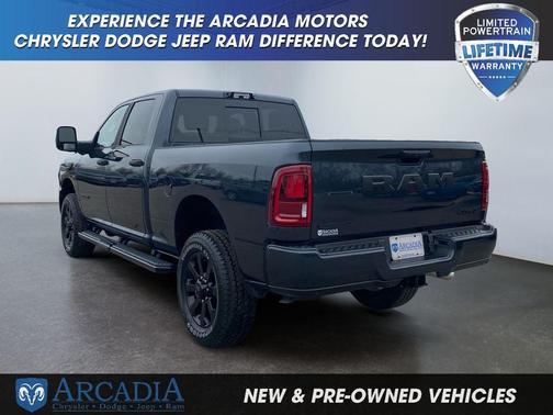 Forged Blue Metallic 2026 RAM 2500 Big Horn Crew Cab 4x4 6'4' Box