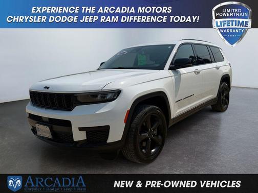 Bright White Clearcoat 2023 Jeep Grand Cherokee L Altitude
