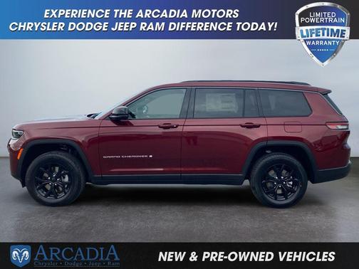 Velvet Red Pearlcoat 2026 Jeep Grand Cherokee L Altitude