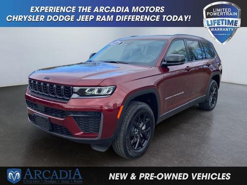 Velvet Red Pearlcoat 2026 Jeep Grand Cherokee L Altitude