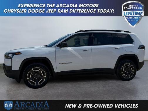 Bright White Clearcoat 2026 Jeep Cherokee Limited