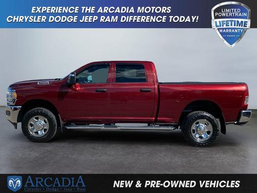 Delmonico Red Pearlcoat 2023 RAM 2500 Tradesman Crew Cab 4x4 6'4' Box