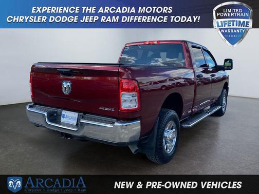 Delmonico Red Pearlcoat 2023 RAM 2500 Tradesman Crew Cab 4x4 6'4' Box